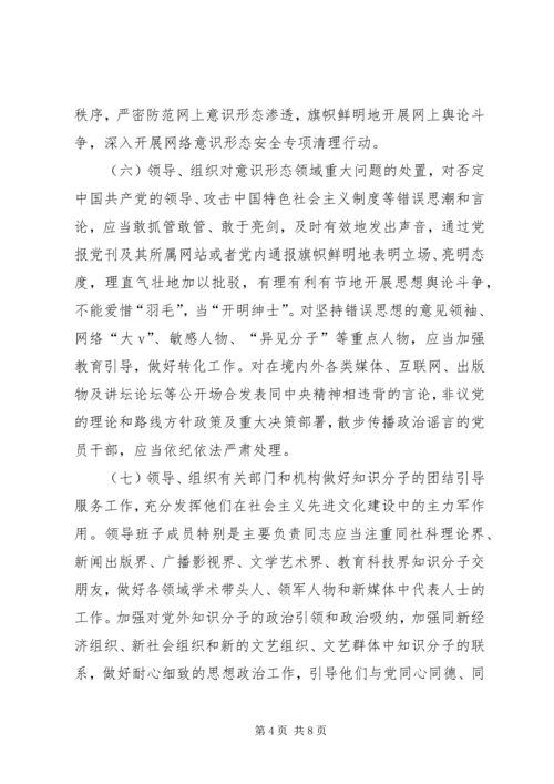 党委（党组）意识形态工作责任制实施办法.docx