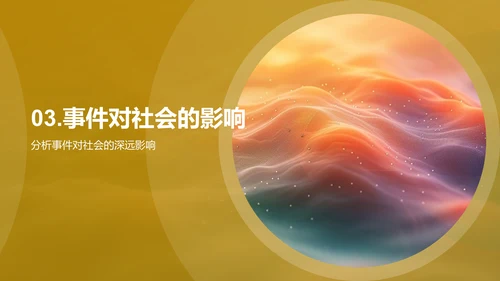 历史事件深度教授PPT模板
