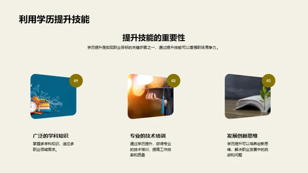 通用学历引领职业