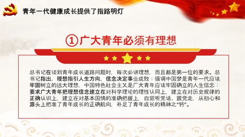 共青团100周年青年工作的重要思想团委PPT