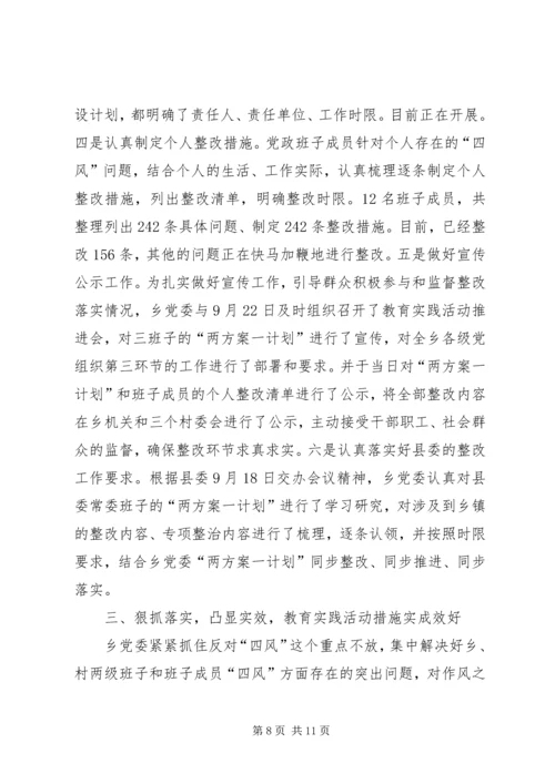 党的群众路线教育实践活动工作总结_2.docx