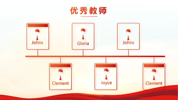 红色红领巾少先队员少年先锋队PPT