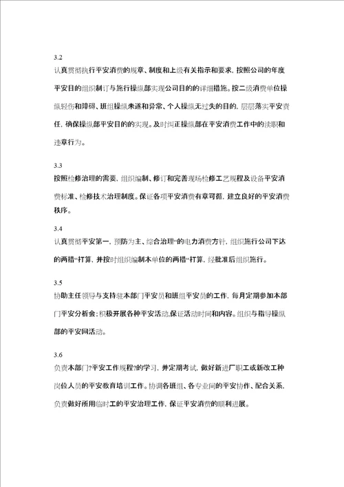 控制部副主任电控安全责任制精选