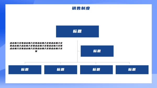 蓝色保险销售制度培训通用PPT模板