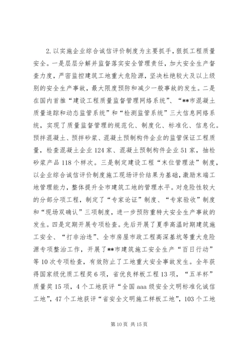 建委工作总结和计划.docx