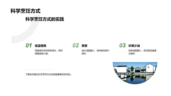 健康餐饮实践PPT模板