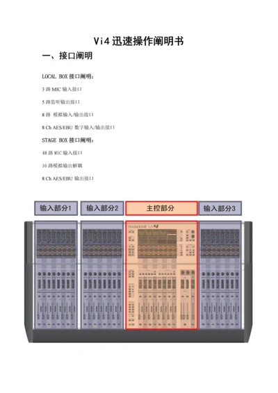 Vi调音台专项说明书.docx