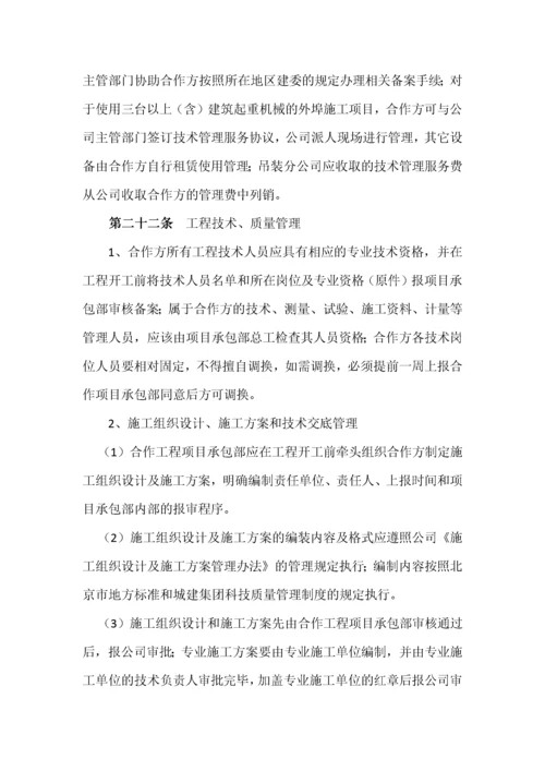 合作承包工程项目管理办法.docx