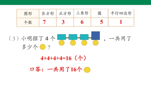 总复习练习二十-人教版数学一年级下册第八单元教学课件(共30张PPT)