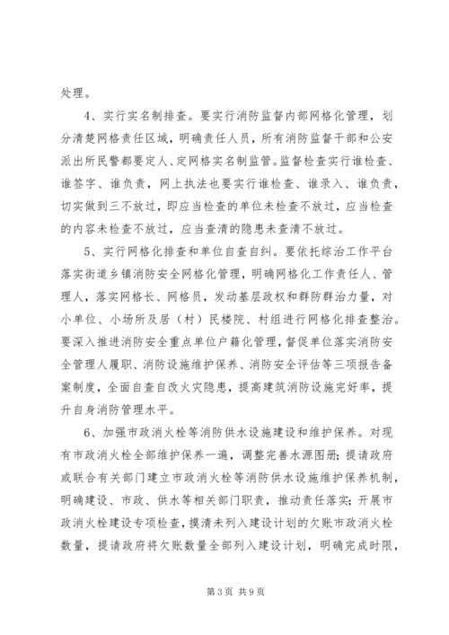零容忍火灾隐患排查工作方案.docx
