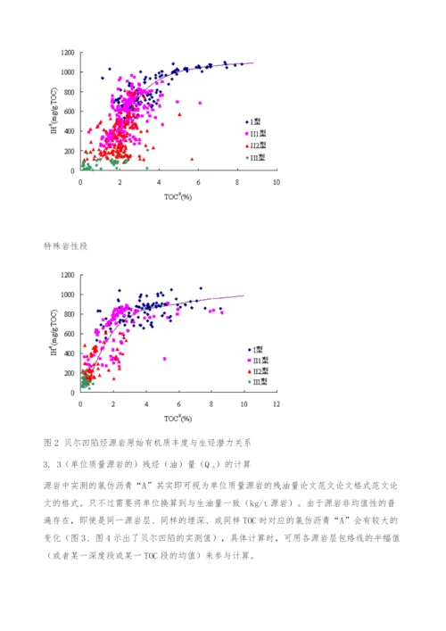 优质烃源岩及其与成藏的关系-生烃潜力.docx