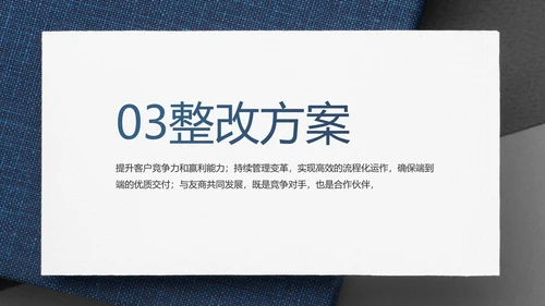 蓝色风年终总结述职报告PPT