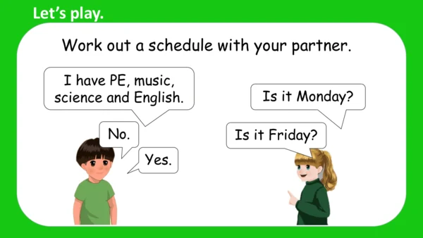 Unit 2 My week Part A Let's learn课件 （共45张PPT）