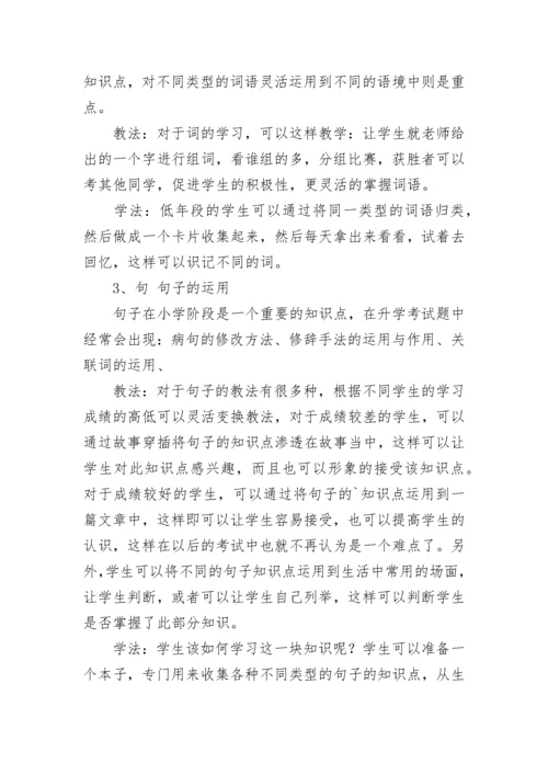 最新小学语文说课稿部编版 小学语文说课稿一等奖(十五篇).docx