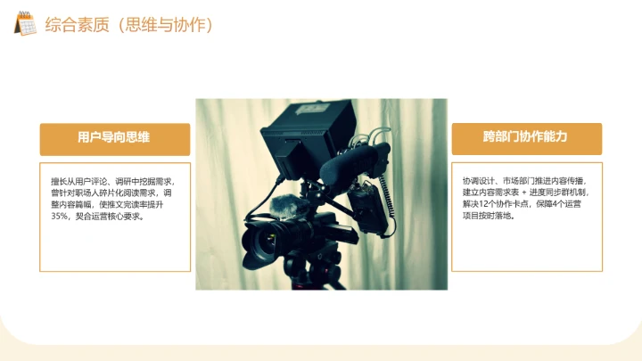 汉语言文学专业大学生求职个人能力综合展示职业生涯规划PPT模版