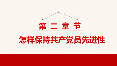 我是党员我奉献合格党员党课培训PPT模板