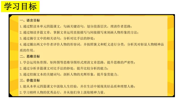 【统编版初中语文七年级上册第四单元】寻光辉人物，赞美好人生 课件（共37张PPT）