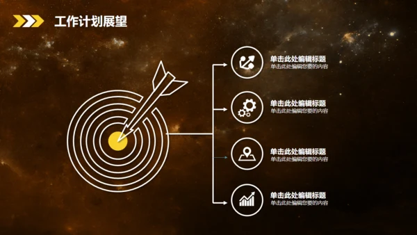 晨曦大气星空工作总结汇报通用PPT模板