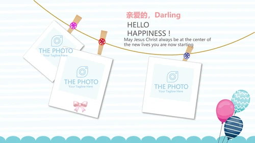 精美BABY卡通母婴婴儿主题年终工作总结动态PPT