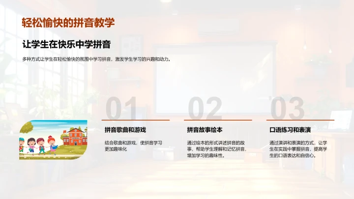 拼音教学实用攻略PPT模板