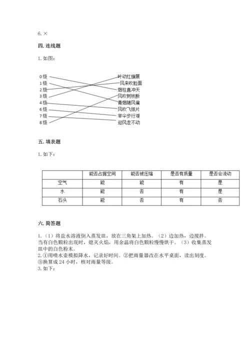 教科版三年级上册科学期末测试卷【易错题】.docx