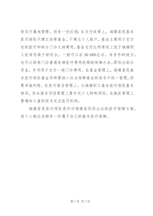医疗保险城镇制度.docx