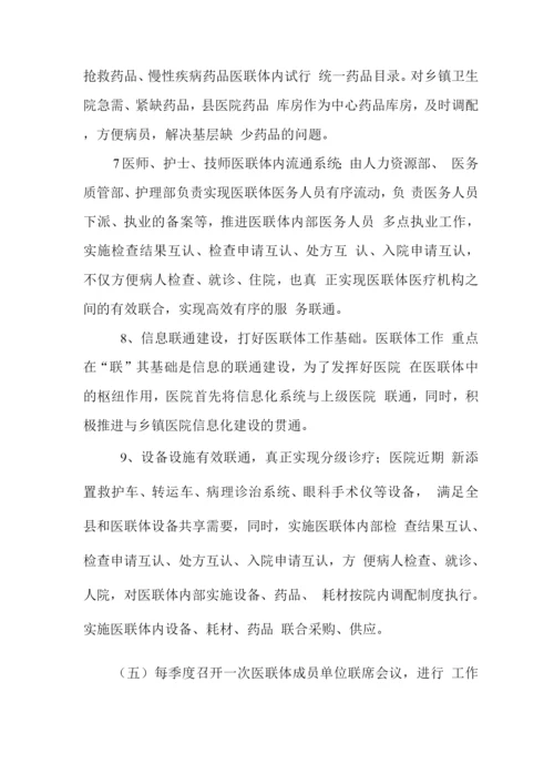 医联体实施方案.docx