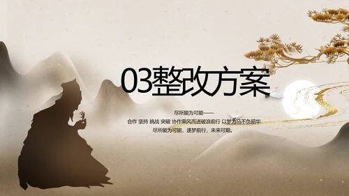 中医文化工作总结汇报计划动态PPT模板
