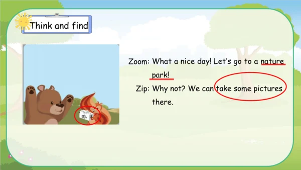 Unit 6 In a nature park Part C story time 课件(共40张P
