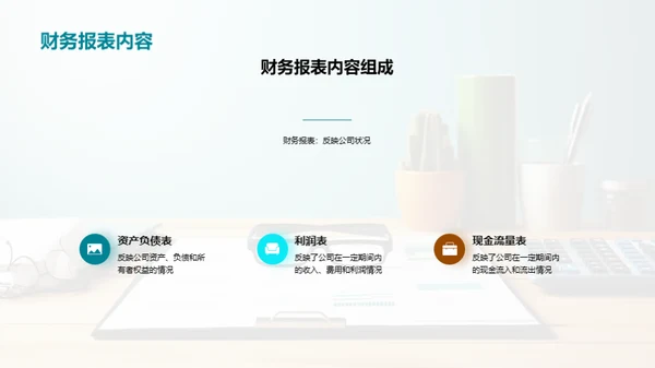 商务风财务金融教学课件PPT模板