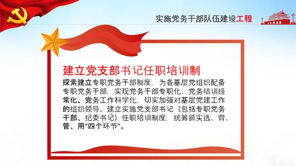 党支部书记抓党建述职报告工作总结基层党组织机关党支部PPT