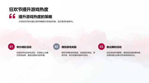 春节游戏营销报告PPT模板