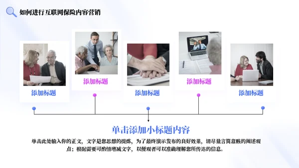 互联网保险安全营销教育通用PPT模板