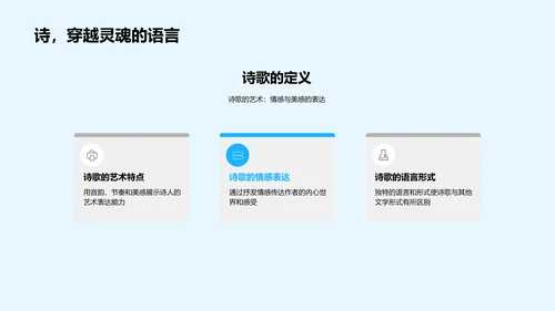 诗歌朗诵技巧PPT模板