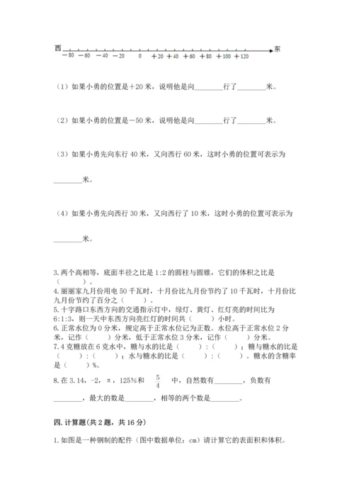 人教版六年级下册数学期末测试卷【培优a卷】.docx