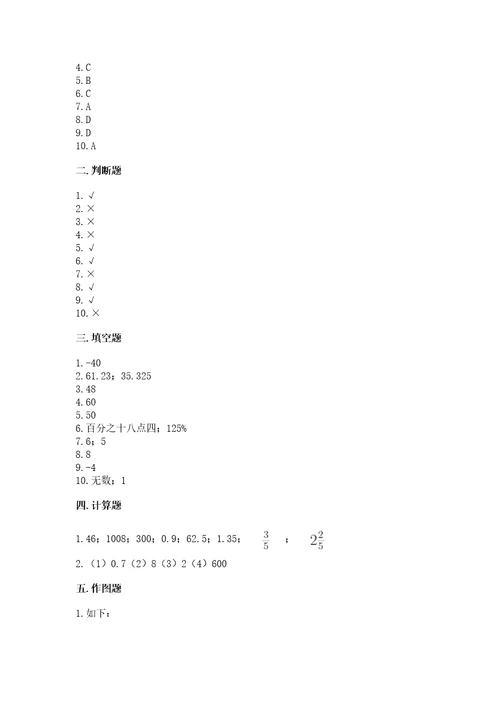 苏教版六年级数学小升初检测试题含完整答案必刷