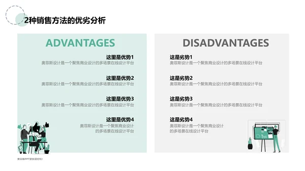 简约风工作项目总结汇报