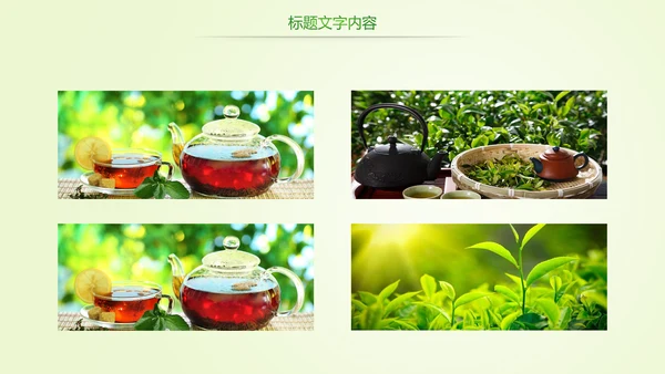 时尚唯美茶文化品茶论道茶园PPT模板