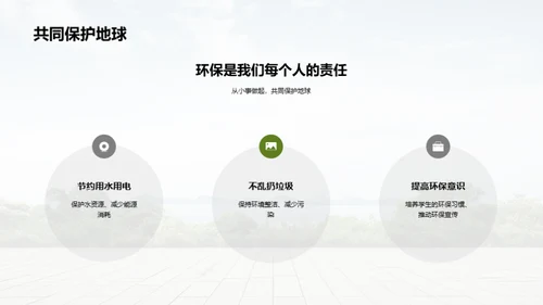 环保，由我出发