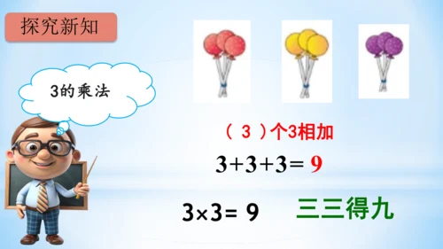 4.表内乘法（一）（2、3、4的乘法口诀）课件(共24张PPT)二年级上册数学人教版