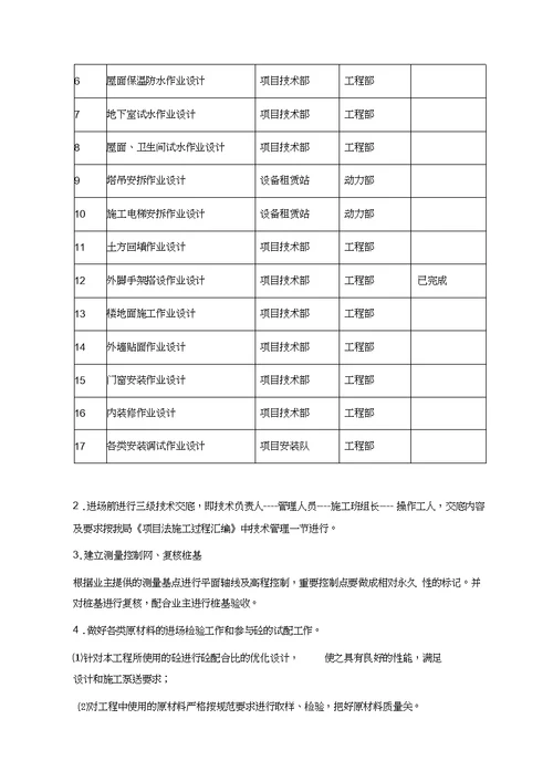 门诊楼施工组织设计方案DOC41页