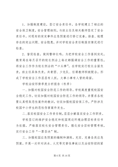 学校治安形势季度分析报告(春季).docx