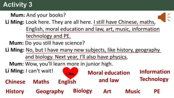 Starter Welcome to Jonior high get ready公开课课件 新教材外
