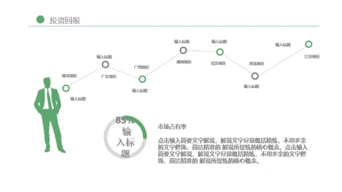 绿色简约阅读交流通用PPT模板