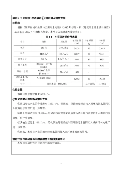 嘉园酒店写字楼项目环境影响报告表.docx