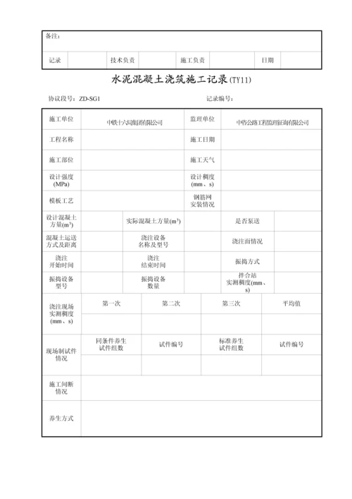 排水沟资料表格.docx