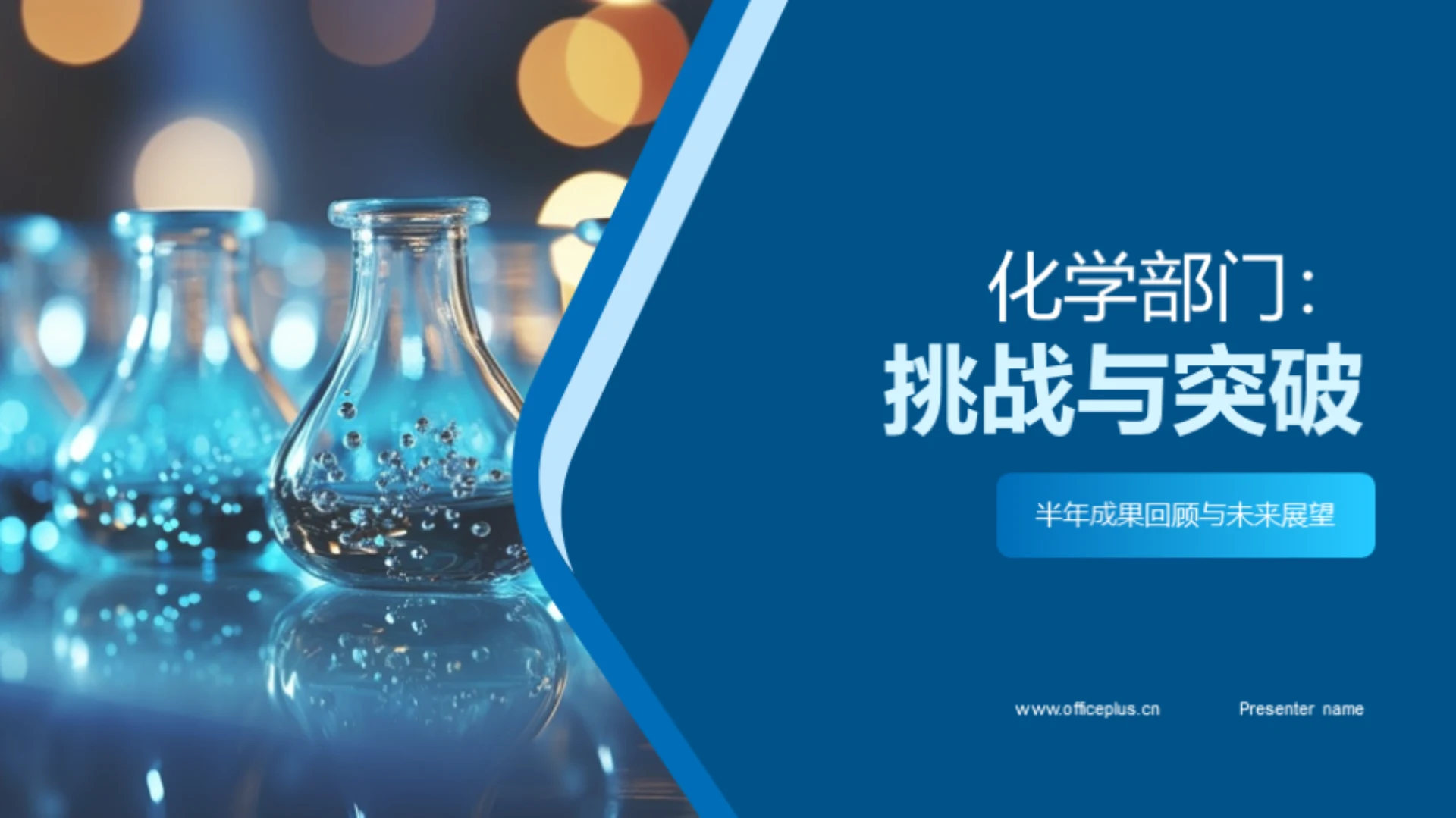 化学部门:挑战与突破