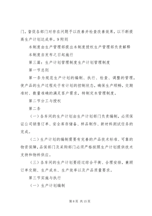 生产计划管理制度 (7).docx