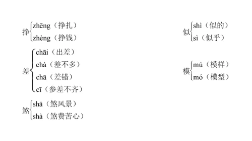 5.14 第五单元知识记诵手册-课件-【大单元教学】2023-2024学年七年级语文上册同步备课系列