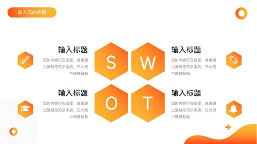 橙色创意创新创业计划书PPT模板